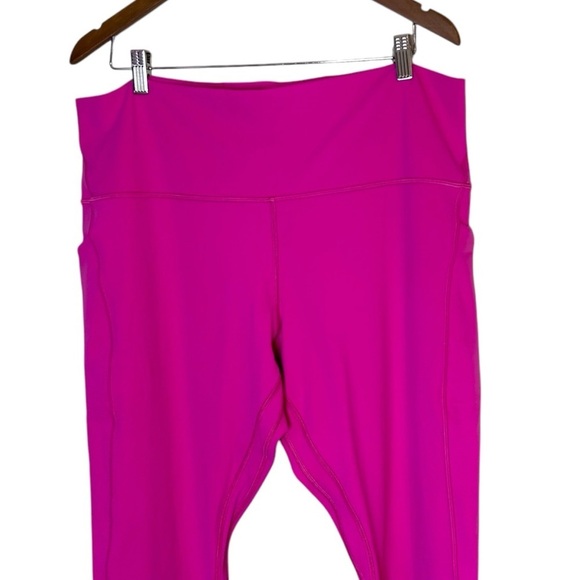 Lululemon Align High-Rise Pant with Pockets 25" Sonic Pink- Size 20 (2022) - Picture 6 of 13